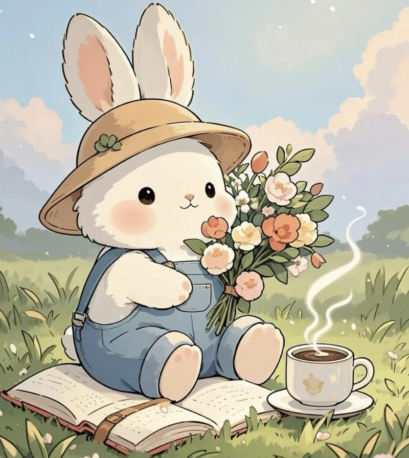 how to draw a cute rabbit