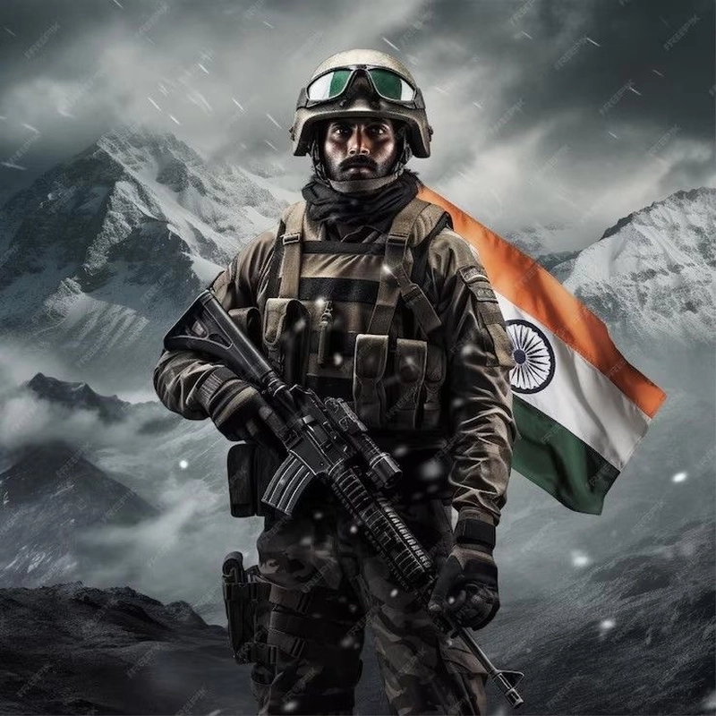 indian army attitude dp
