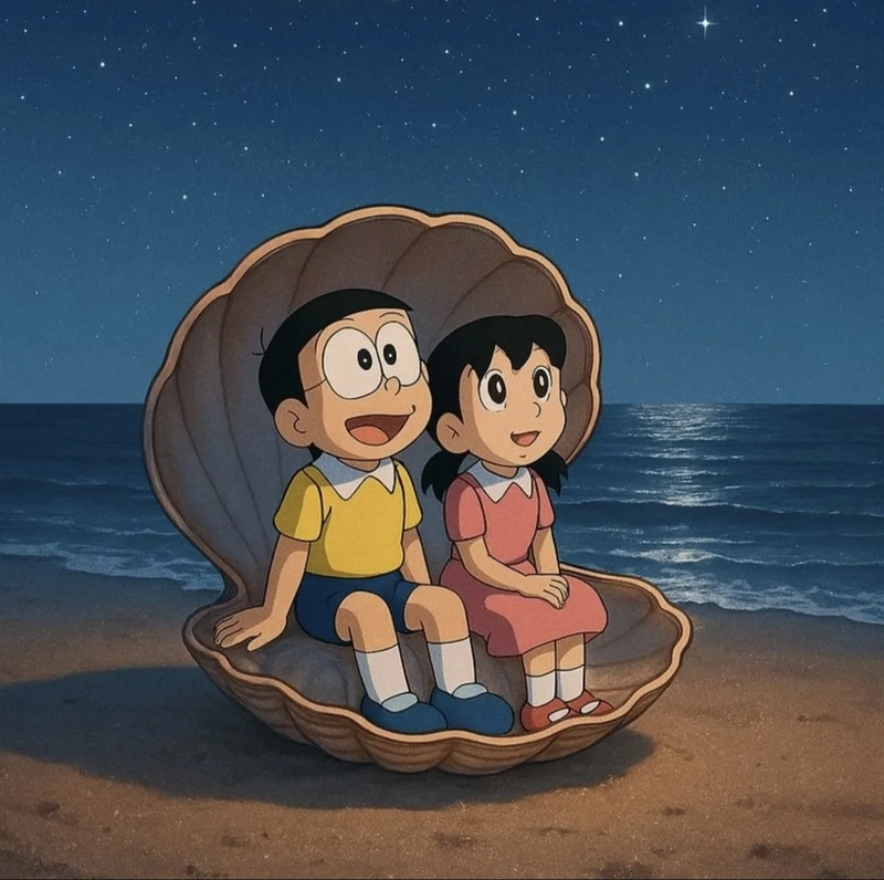 insta dp nobita and shizuka
