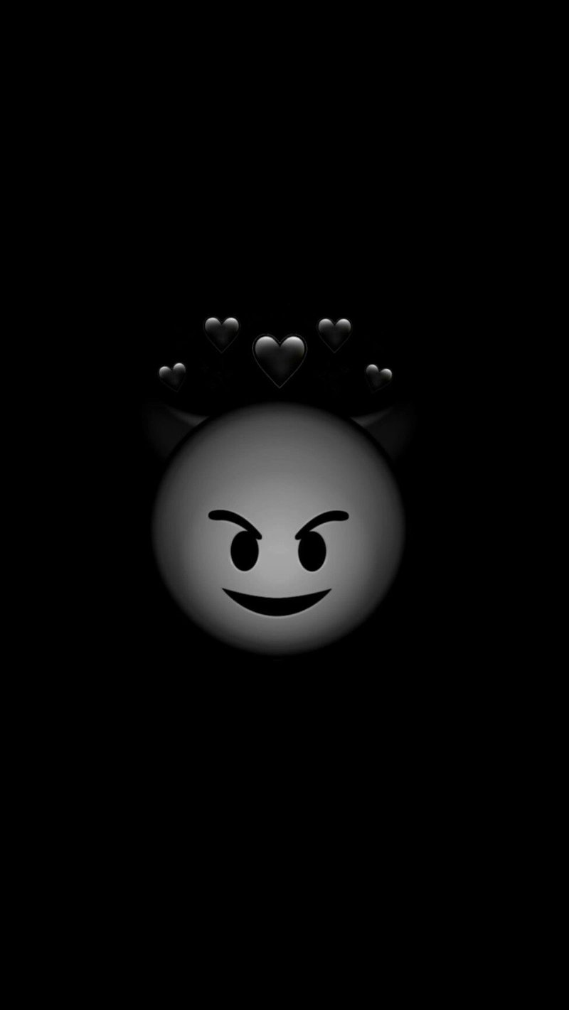 instagram dp emoji black