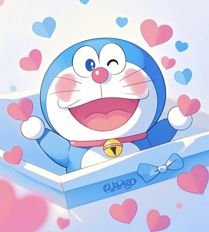 instagram love doraemon dp