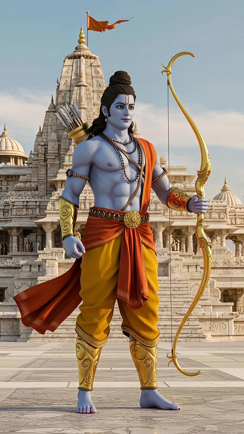 jai shree ram good morning hd image