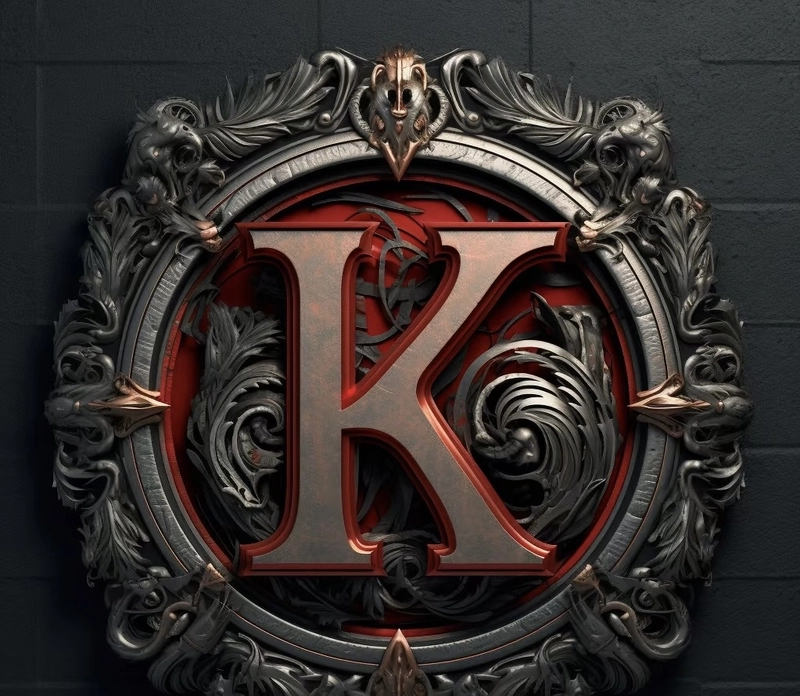 k name dp stylish