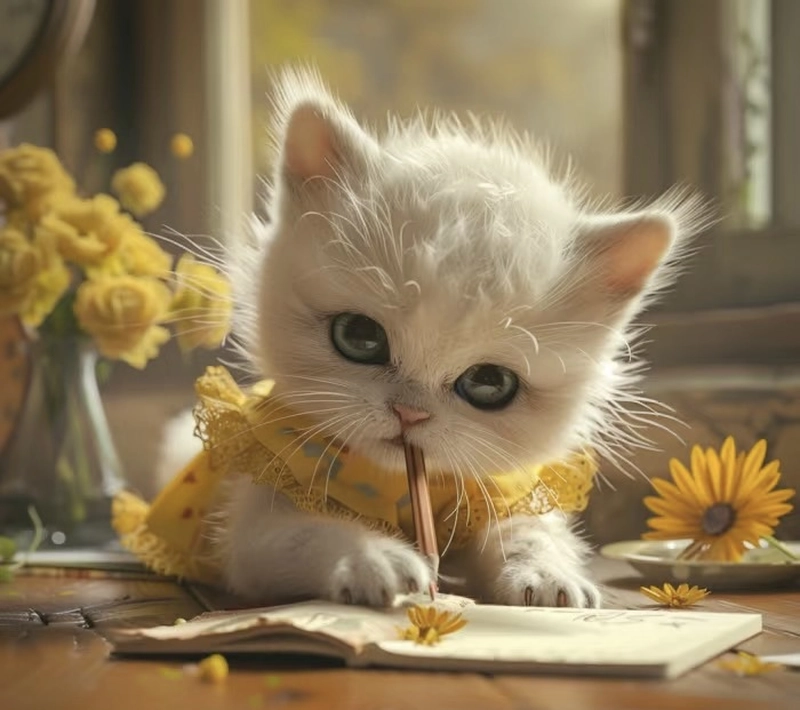 kitten dp