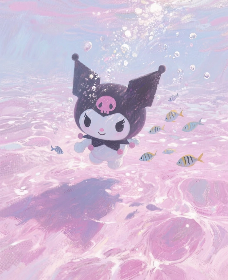 kuromi aesthetic pfp purple