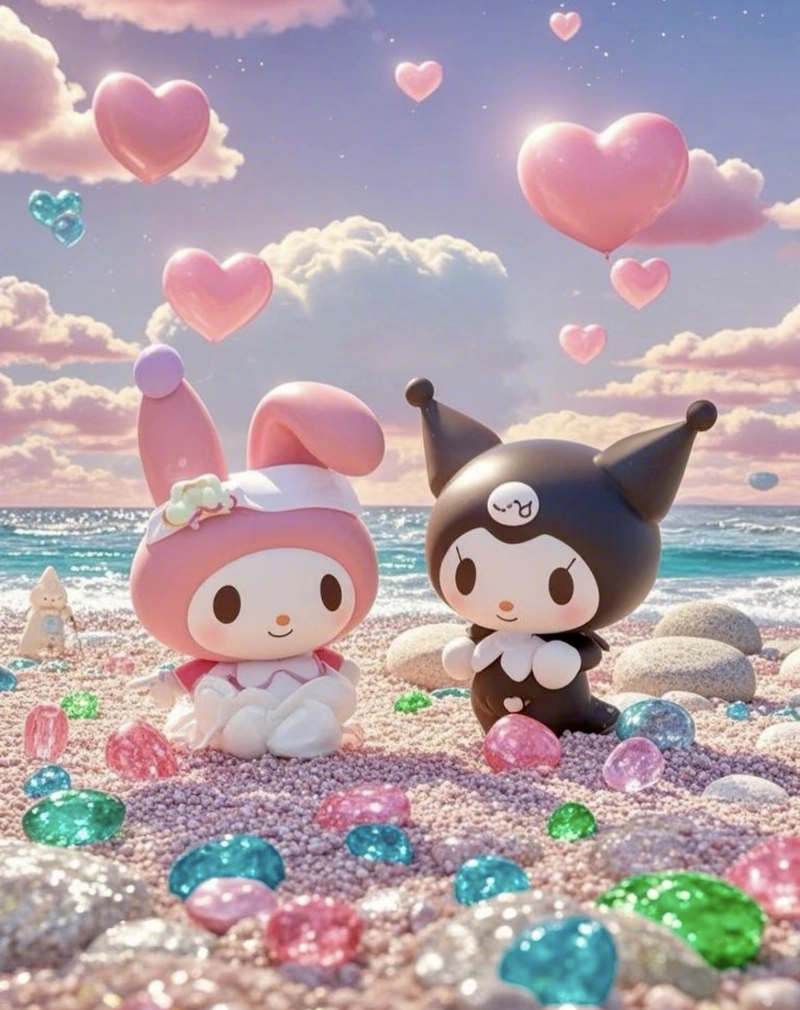 kuromi pfp hello kitty