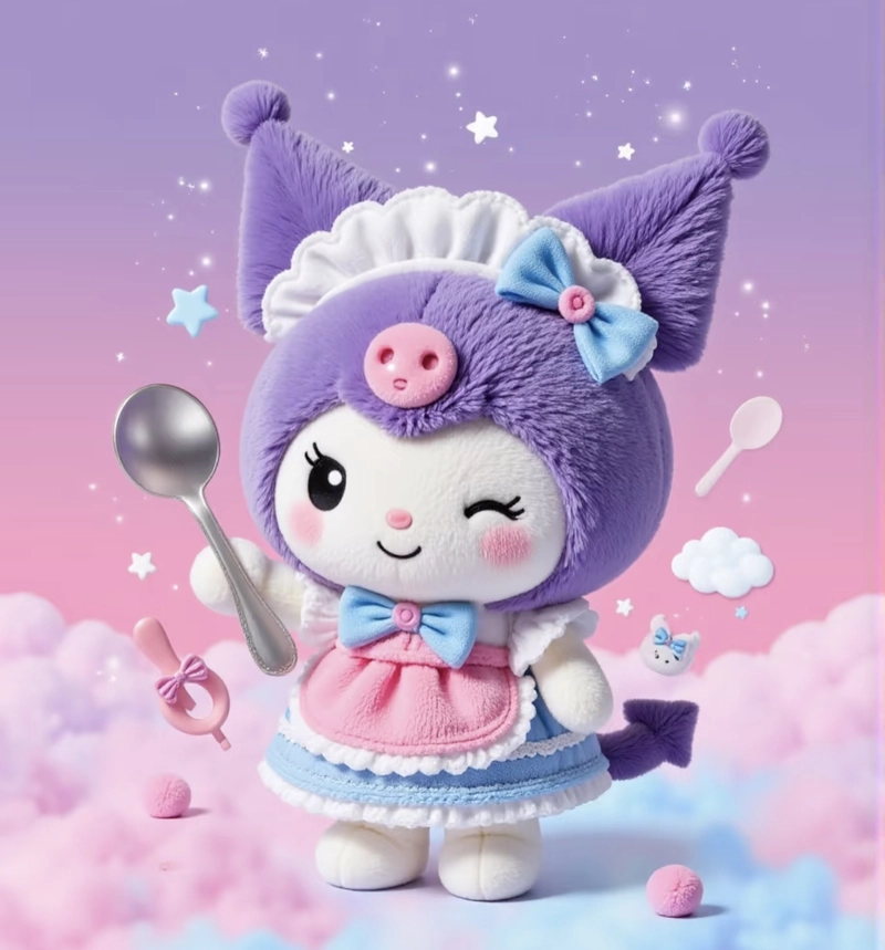 kuromi pfp purple