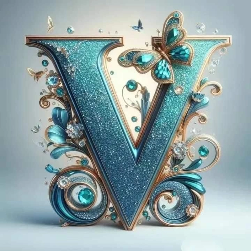 letter v images for dp