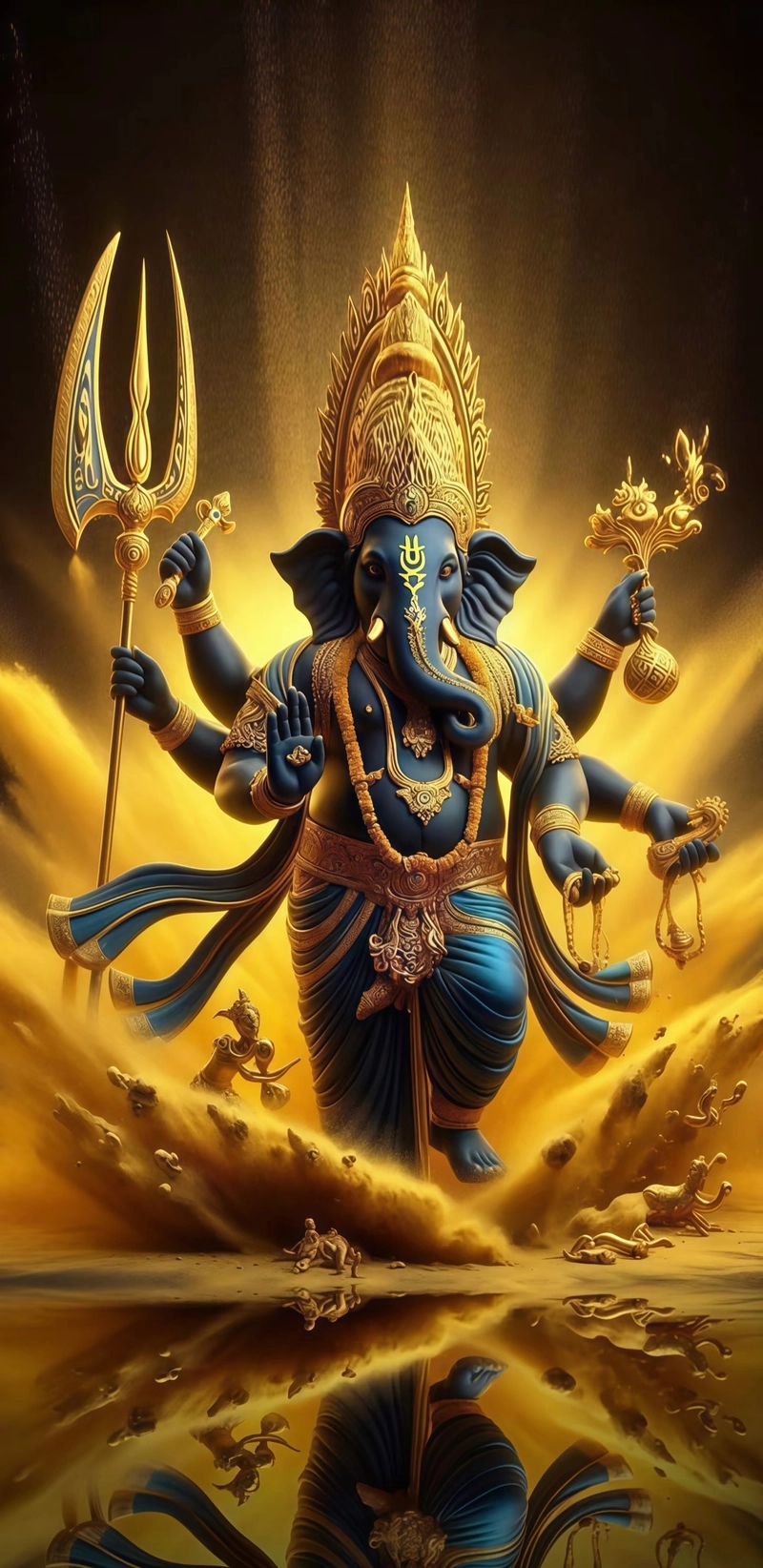 lord ganesha 3d whatsapp dp