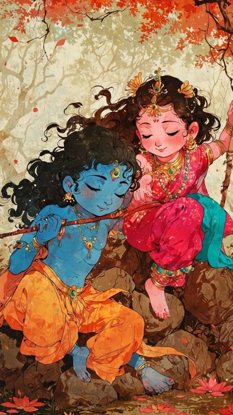 love radha krishna dp