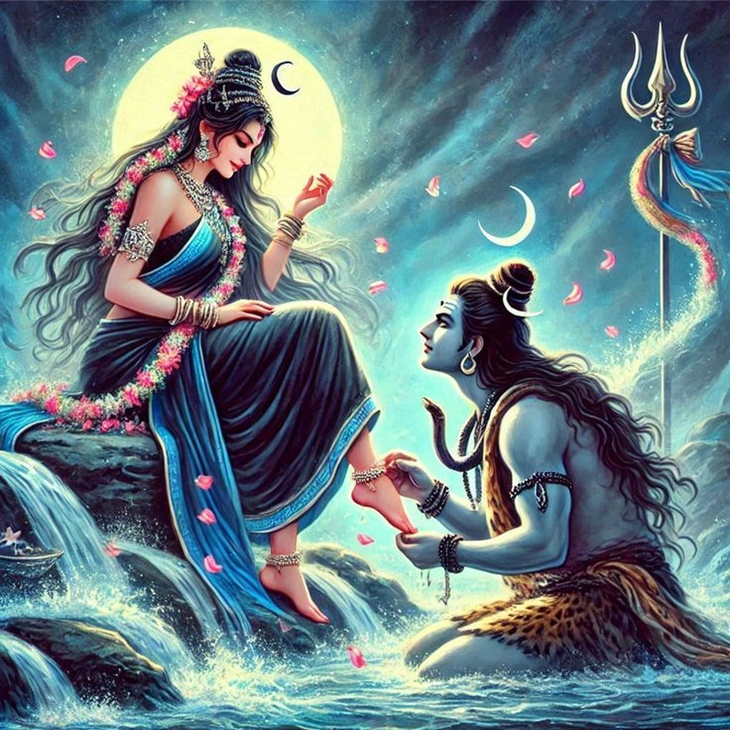 love shiv parvati dp for whatsapp