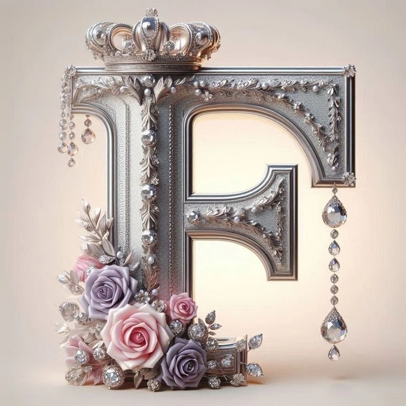 love stylish f name dp