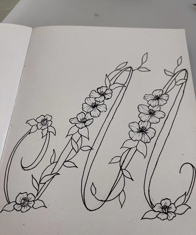 m letter images dp