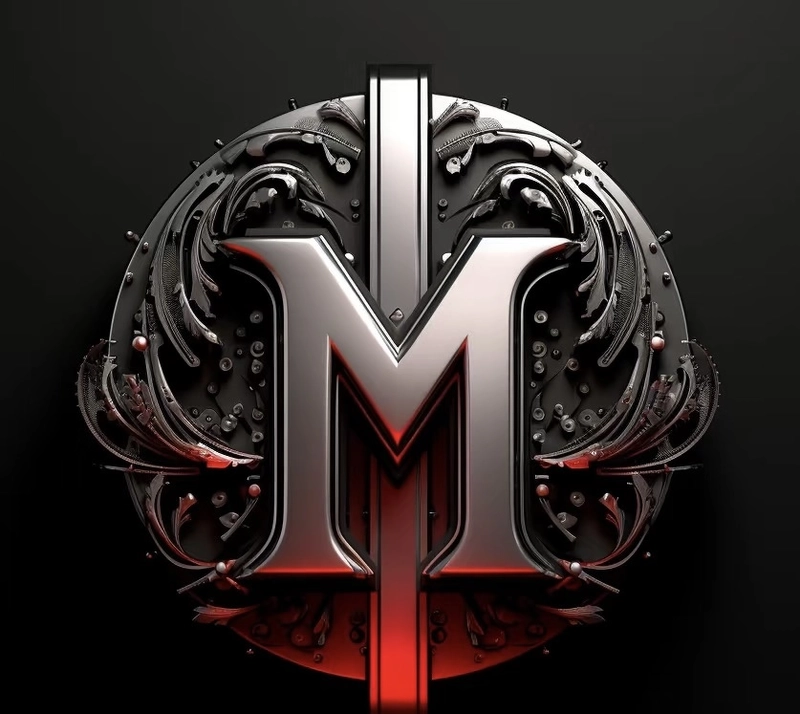 m name dp stylish