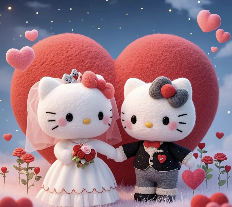 matching pfp hello kitty