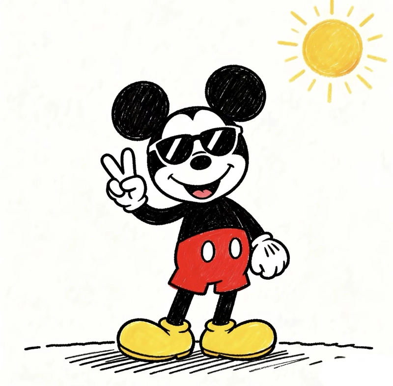 mickey mouse sweet dp