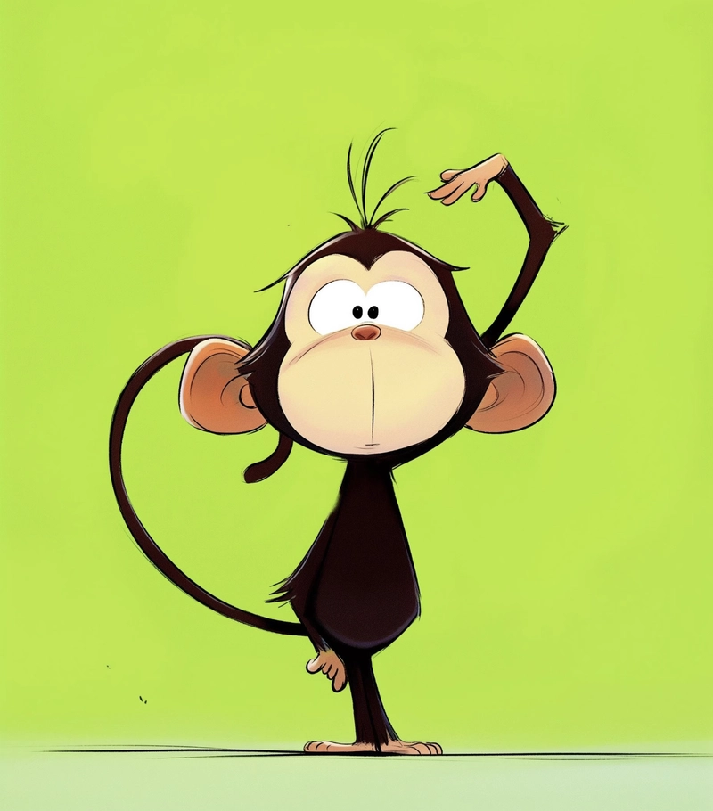 monkey drawing images