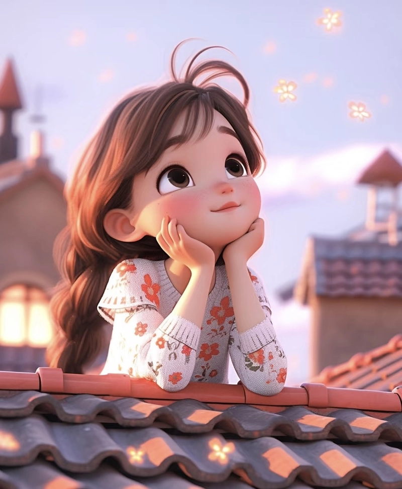 mood aesthetic dp cartoon