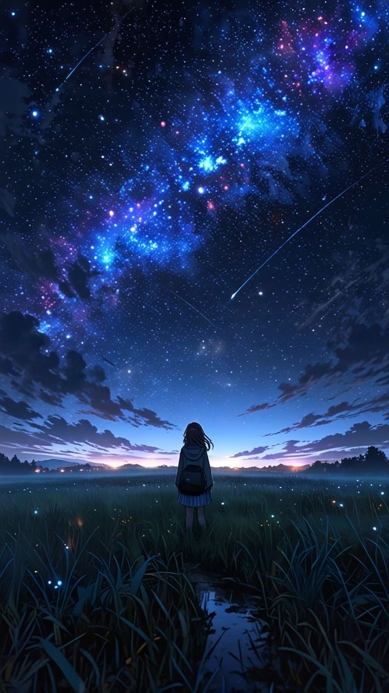 night anime aesthetic