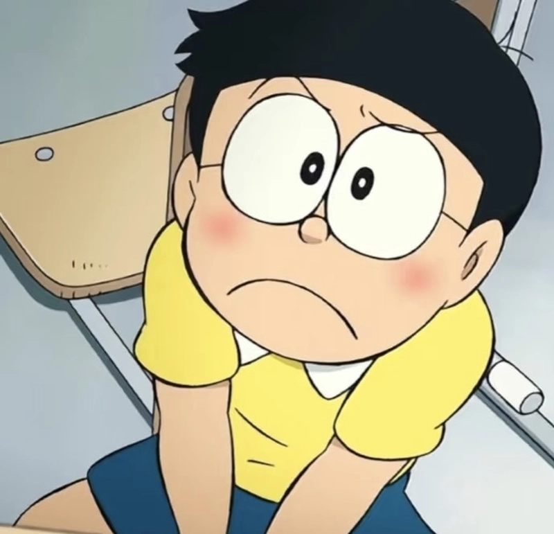 nobita sad whatsapp dp