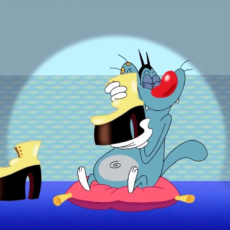 oggy funny dp