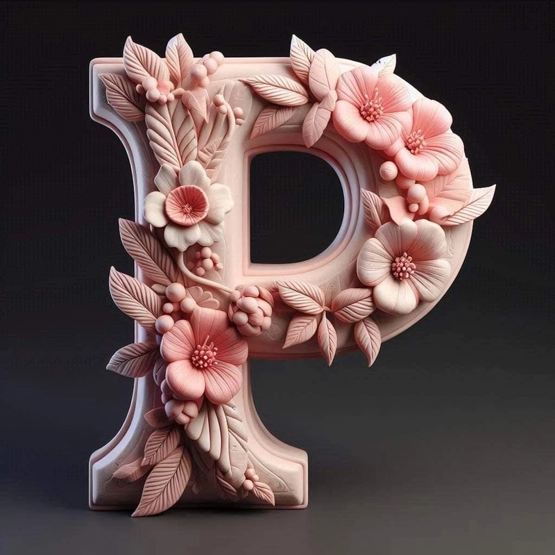 p letter dp image