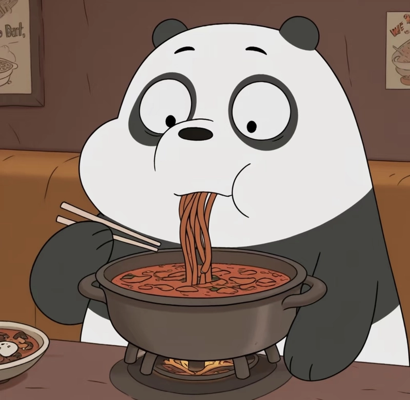 panda bear dp