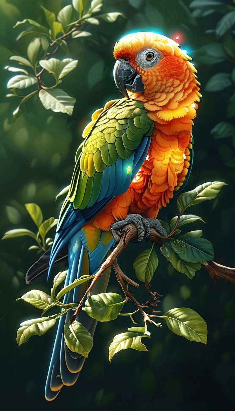 parrot for whatsapp dp