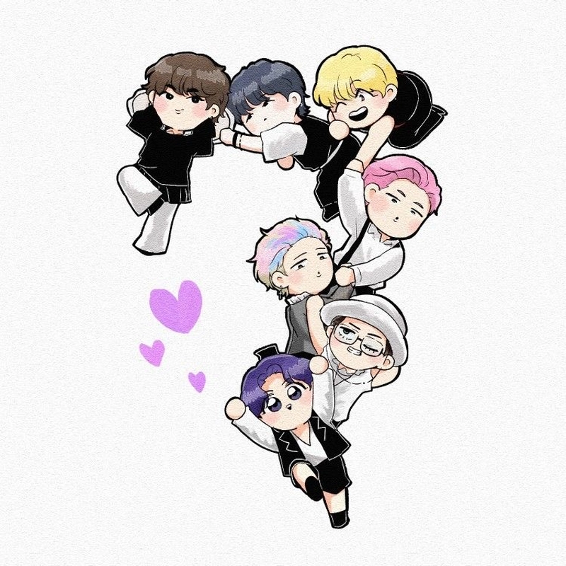 pics bts animated for dp_