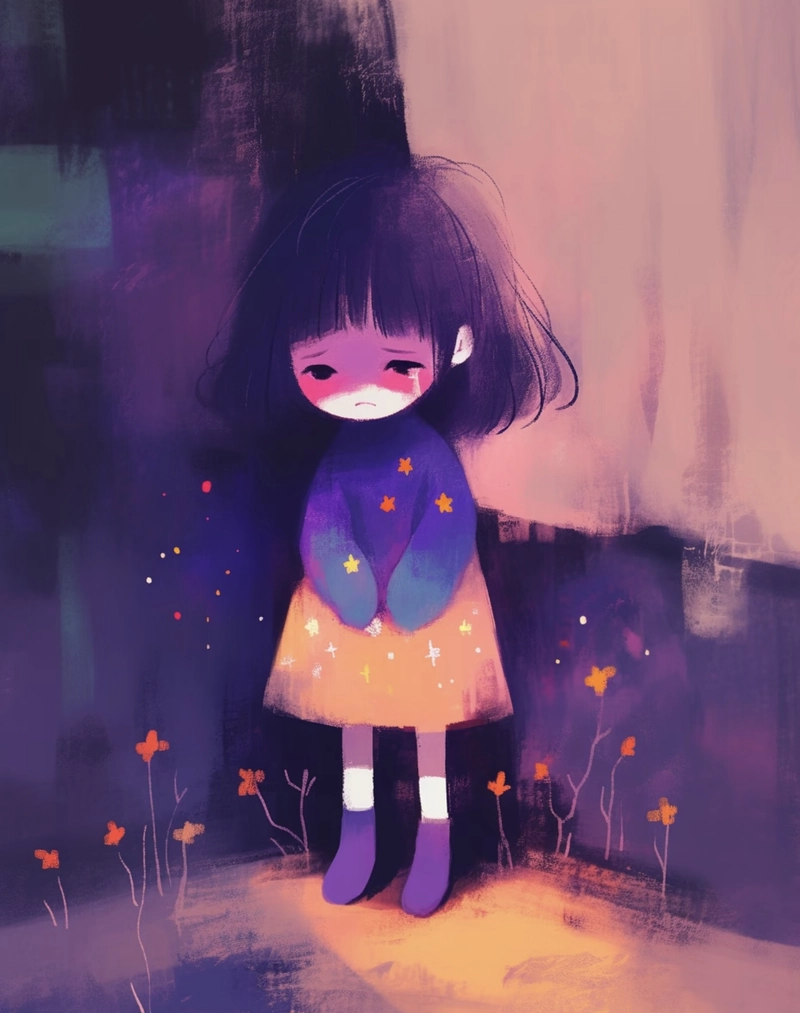 profile pic sad girl