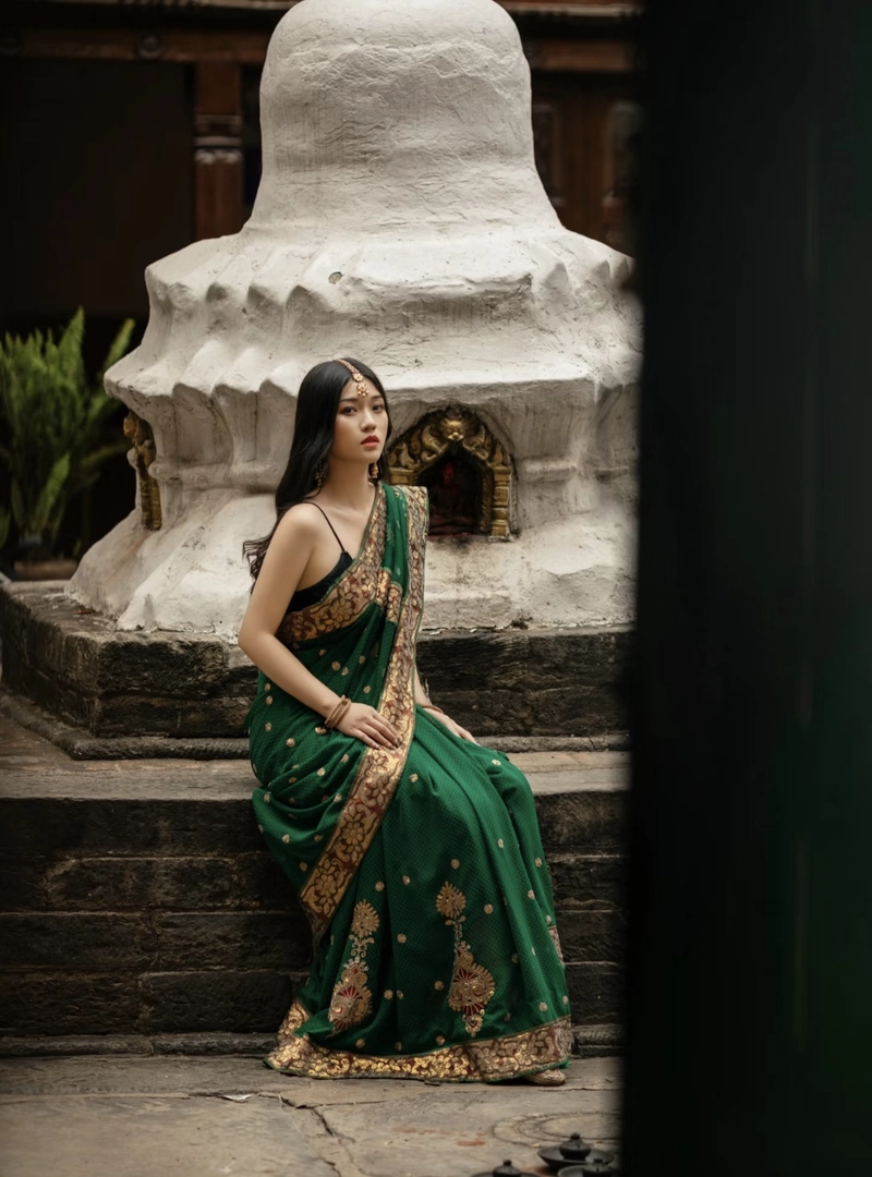 punjabi dress girl pic