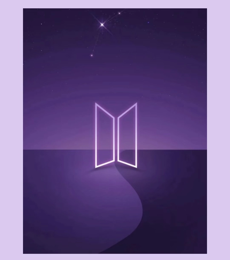 purple dp for whatsapp bts