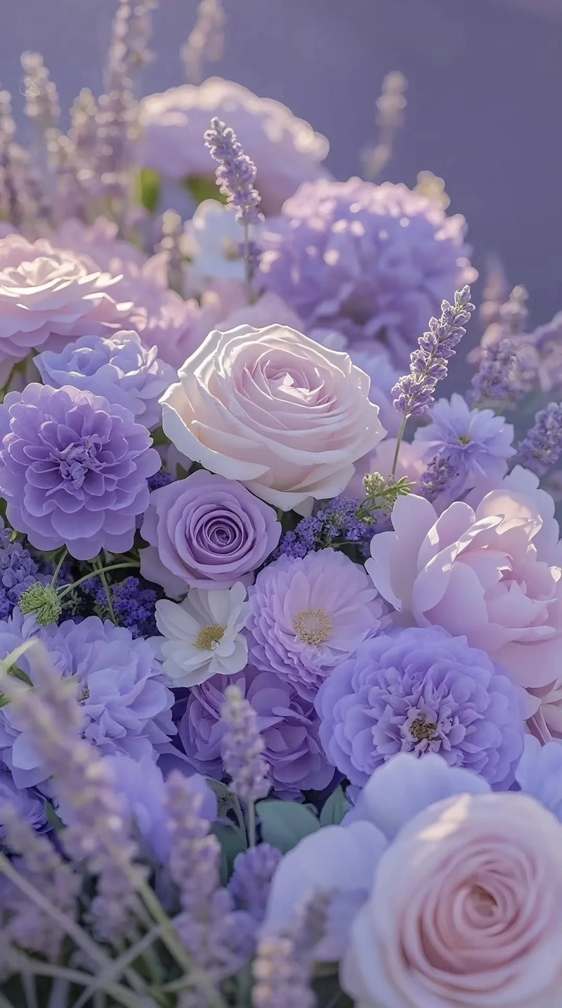 purple flower dp for whatsapp