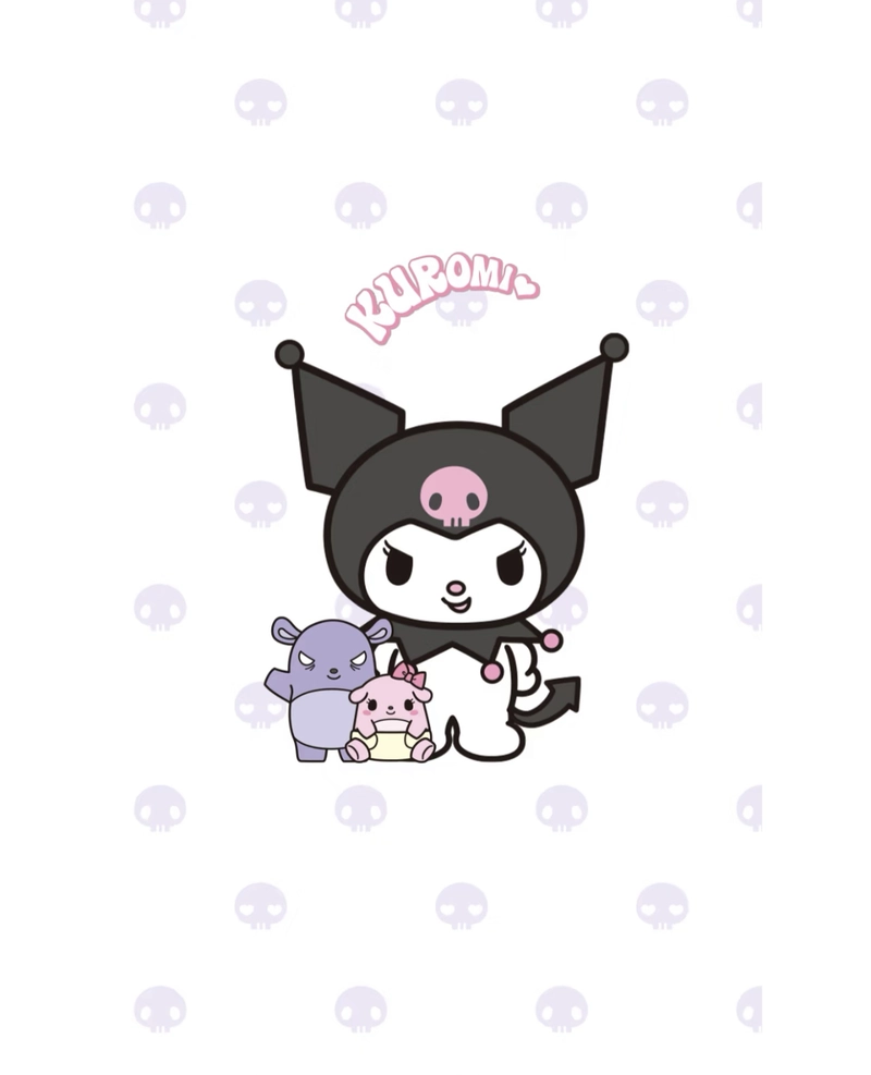 purple kuromi pfp