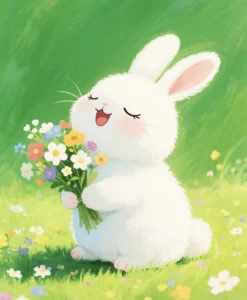 rabbit drawing cute