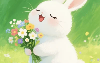 rabbit drawing cute