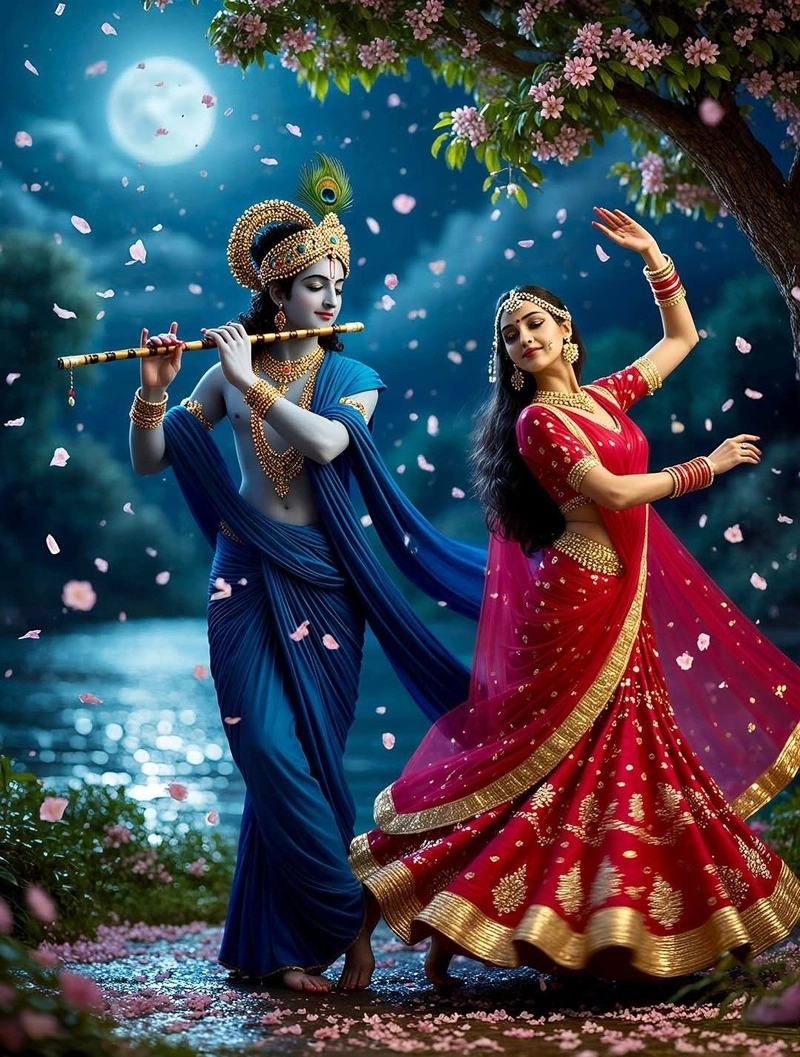 radha krishna dp images