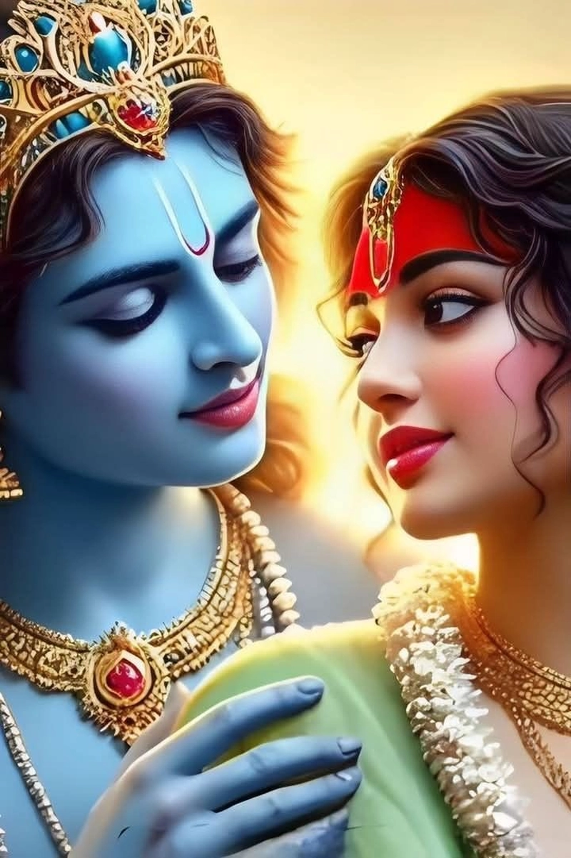 radha krishna dp photo