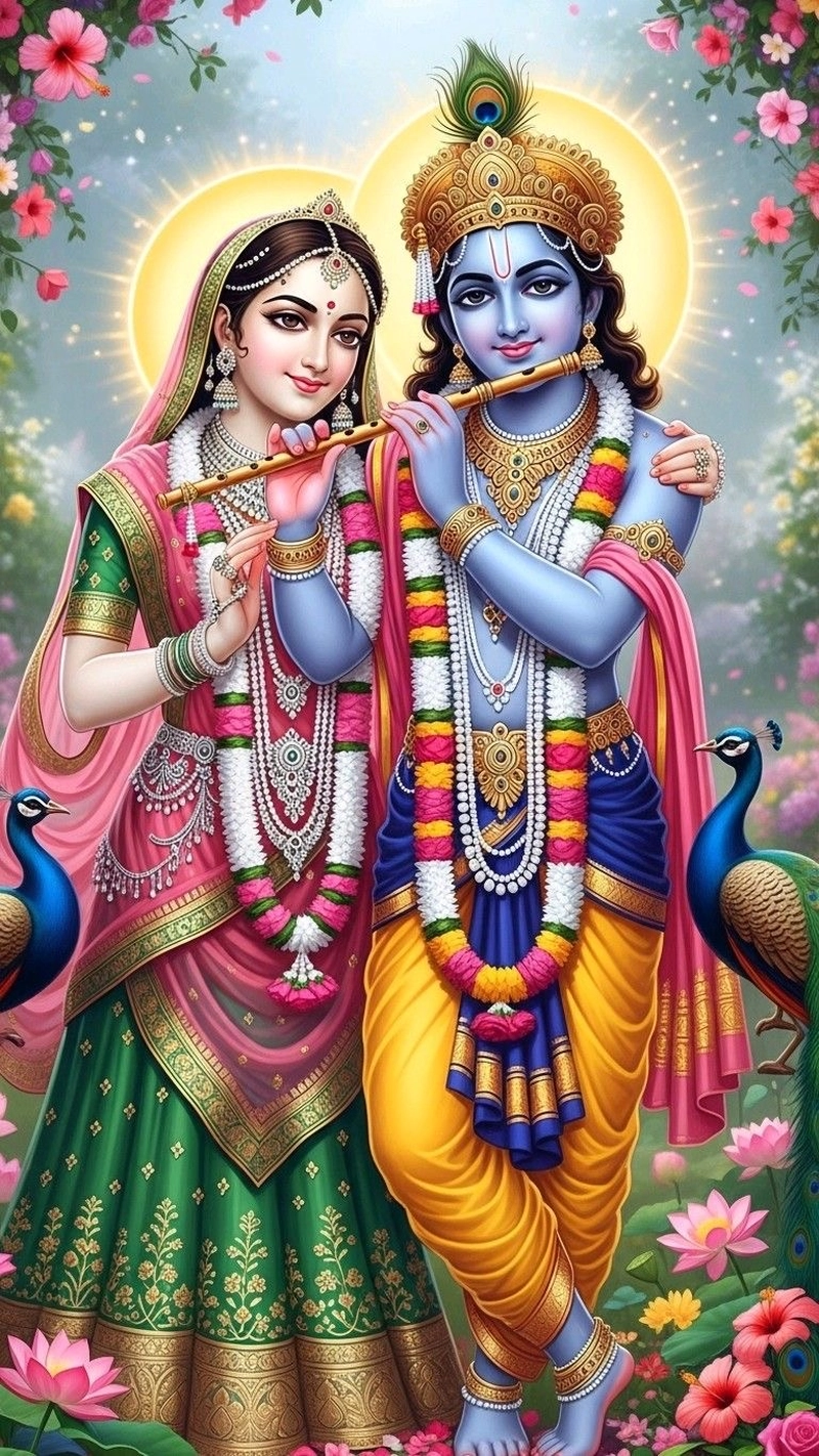 radha krishna whatsapp dp hd photo
