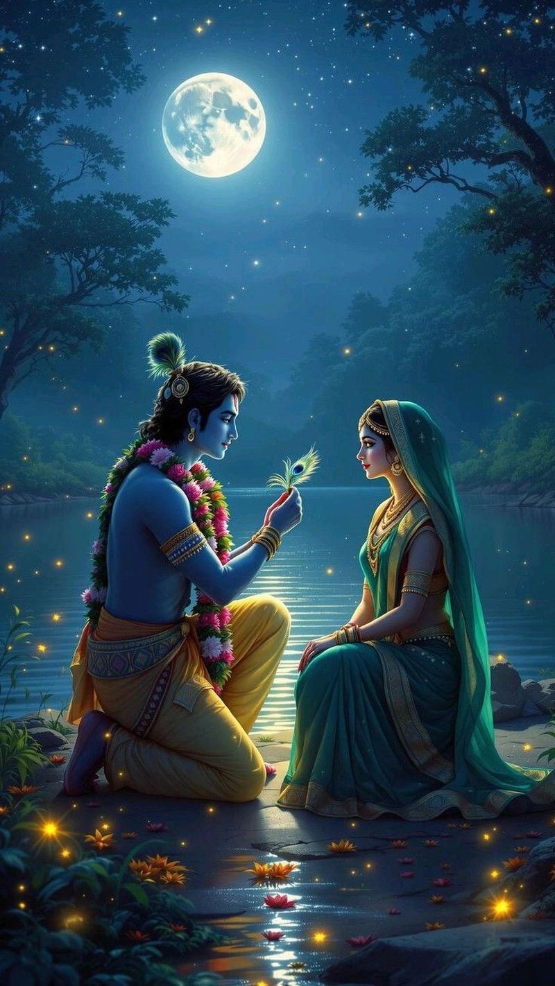 radha krishna whatsapp dp hd