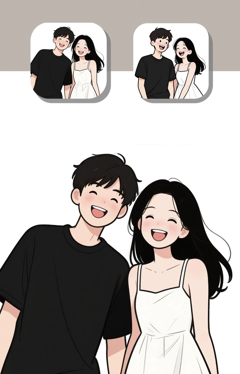 romantic love couple dp for instagram anime