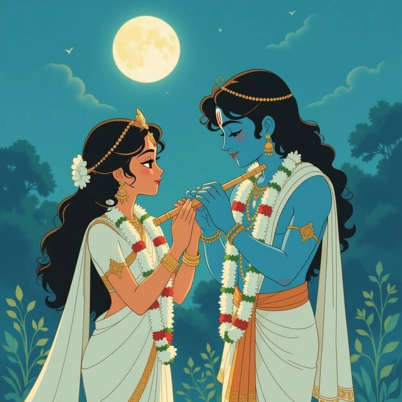 romantic radha krishna dp