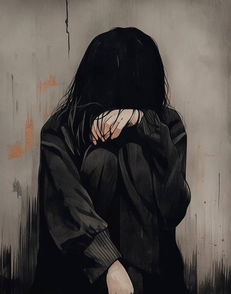 sad girl dpz