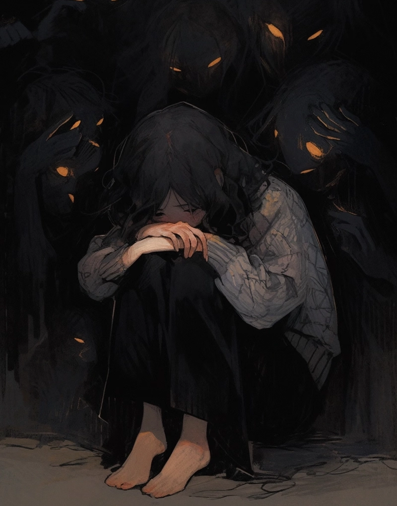 sad girl hd wallpaper
