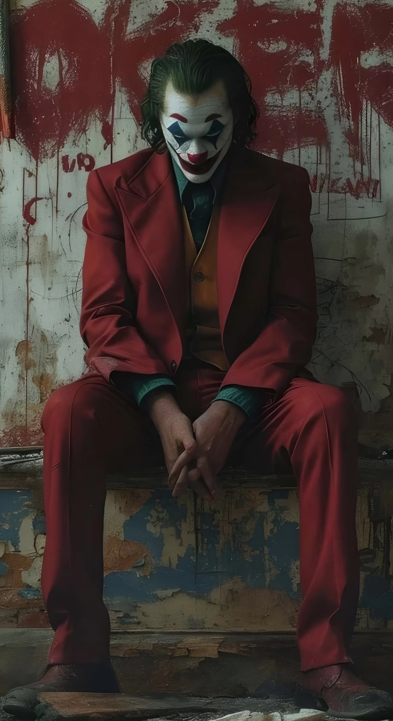 sad joker dp