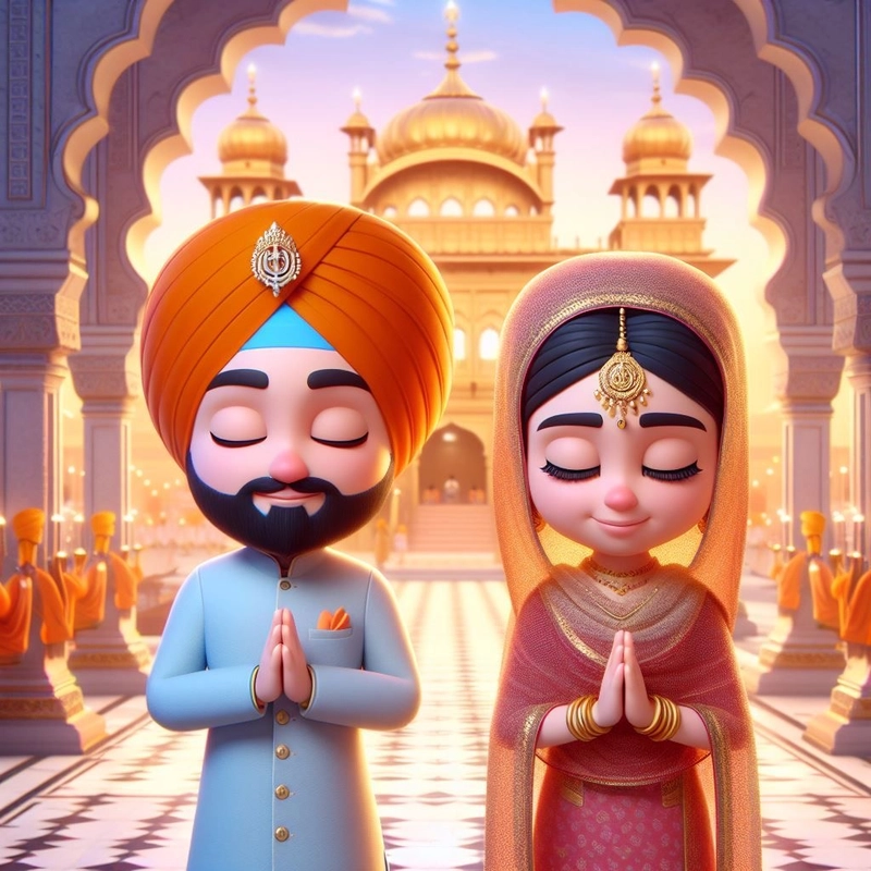 sardarni cartoon dp for instagram