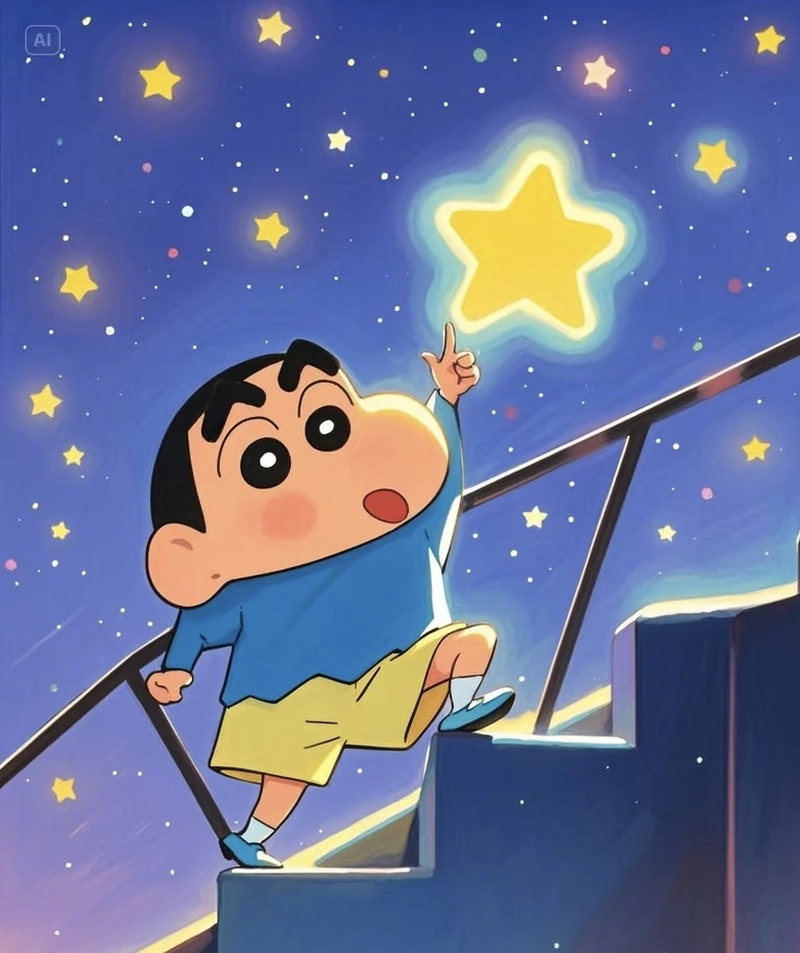 shinchan and himawari dp for instagram