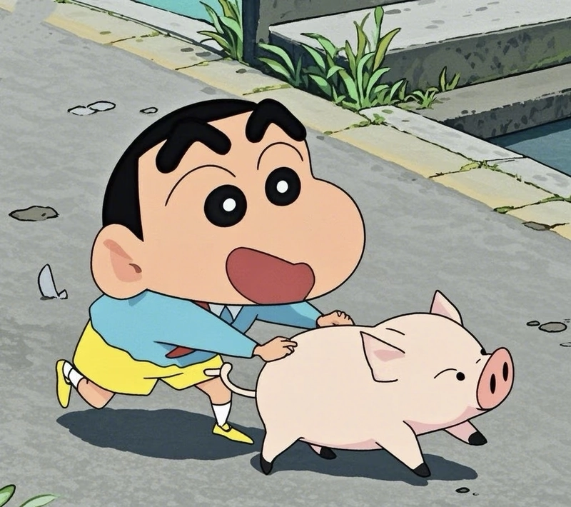 shinchan dp for instagram girl attitude