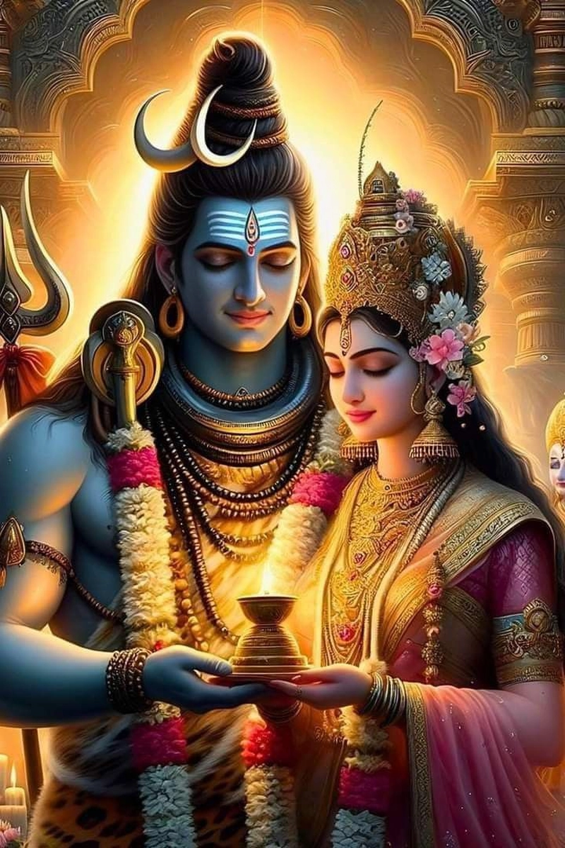 shiv parvati dp hd