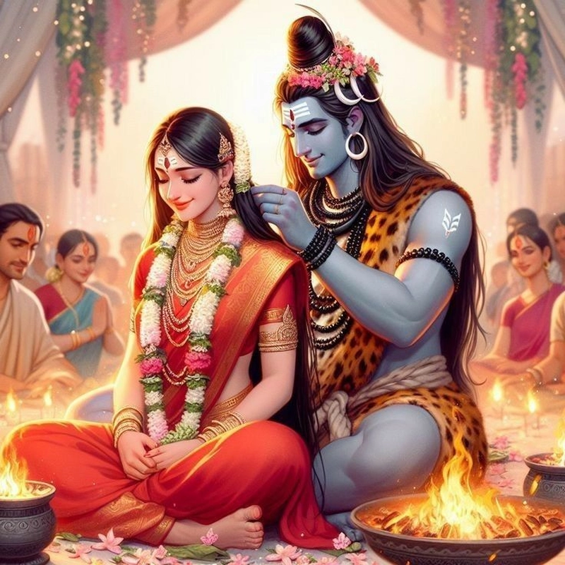 shiv parvati for dp whatsapp hd